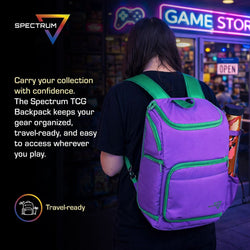 Spectrum TCG Backpack - Gamma Purple