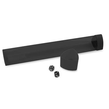 BCW Supplies | Playmat Tube with Dice Cap - Smoke | The Nerd Merchant