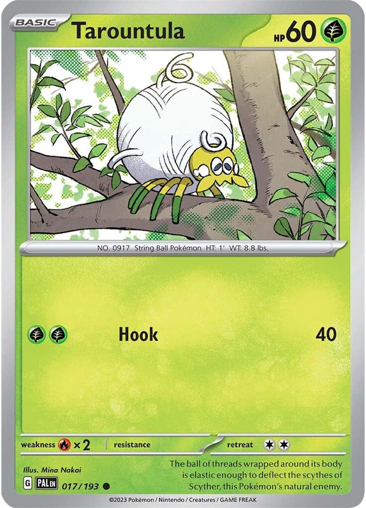 Pokemon | Tarountula (017/193) [Scarlet & Violet: Paldea Evolved] | The Nerd Merchant