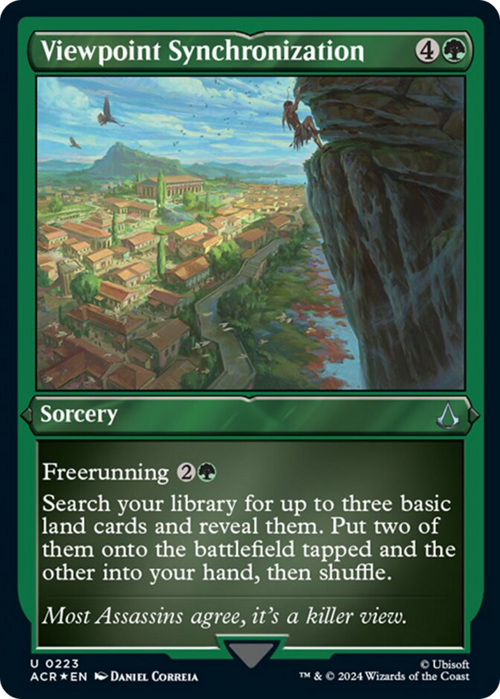 Magic | Viewpoint Synchronization (Foil Etched) [Assassin's Creed] | The Nerd Merchant