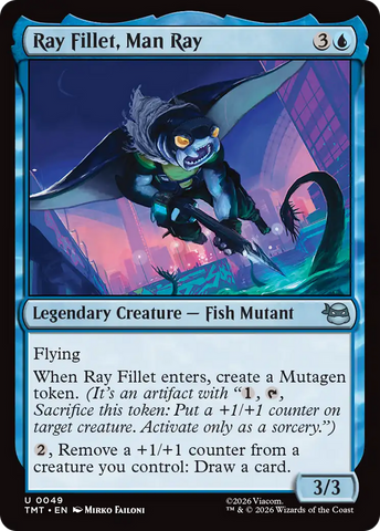 Magic | Ray Fillet, Man Ray [Teenage Mutant Ninja Turtles] | The Nerd Merchant