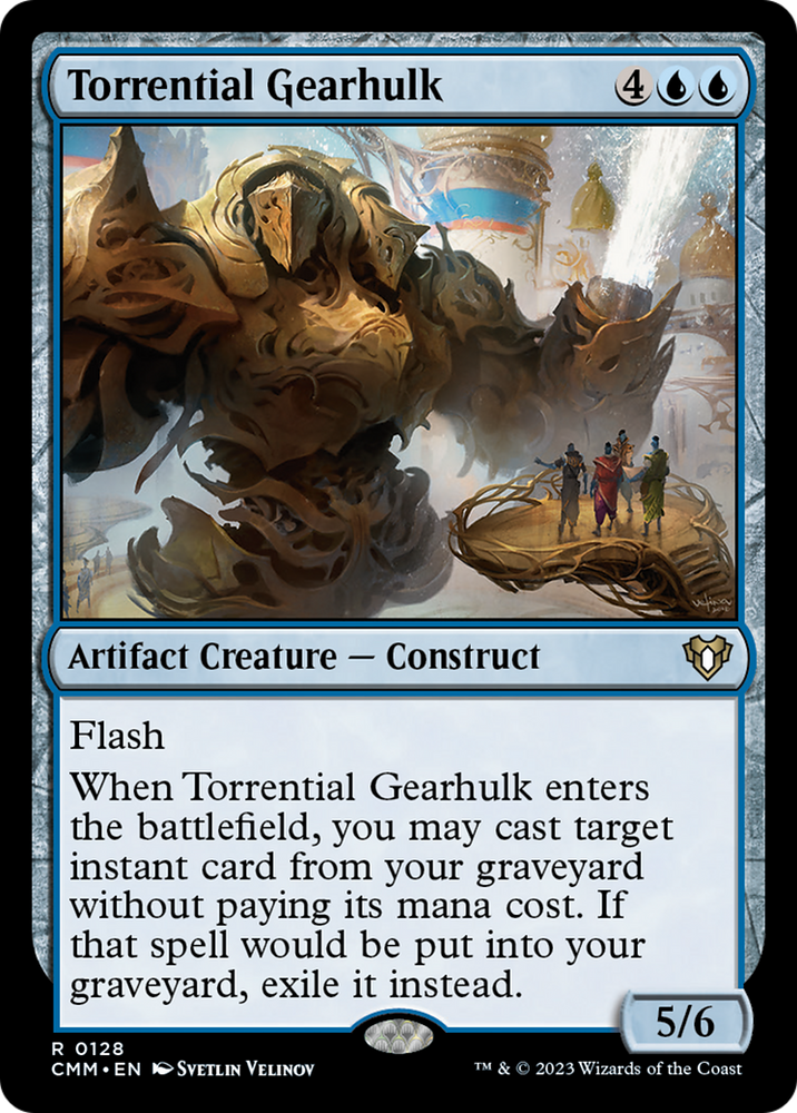 Magic | Torrential Gearhulk [Commander Masters] | The Nerd Merchant