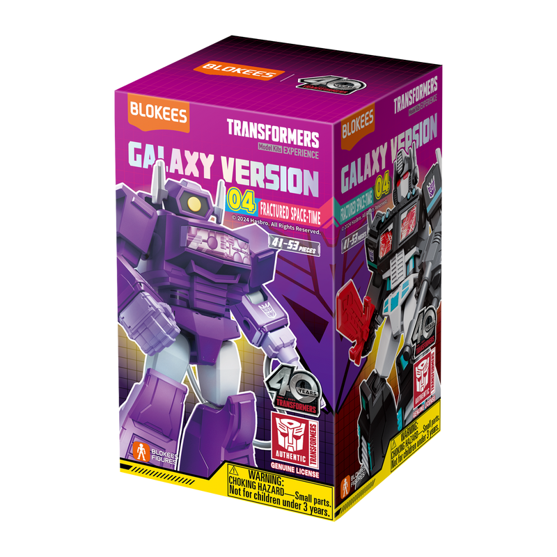 Blokees Figures Transformers Galaxy Version 04 Fractured Space-Time