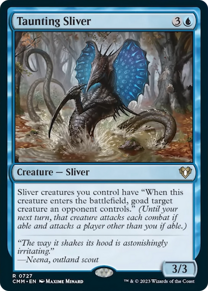Magic | Taunting Sliver [Commander Masters] | The Nerd Merchant
