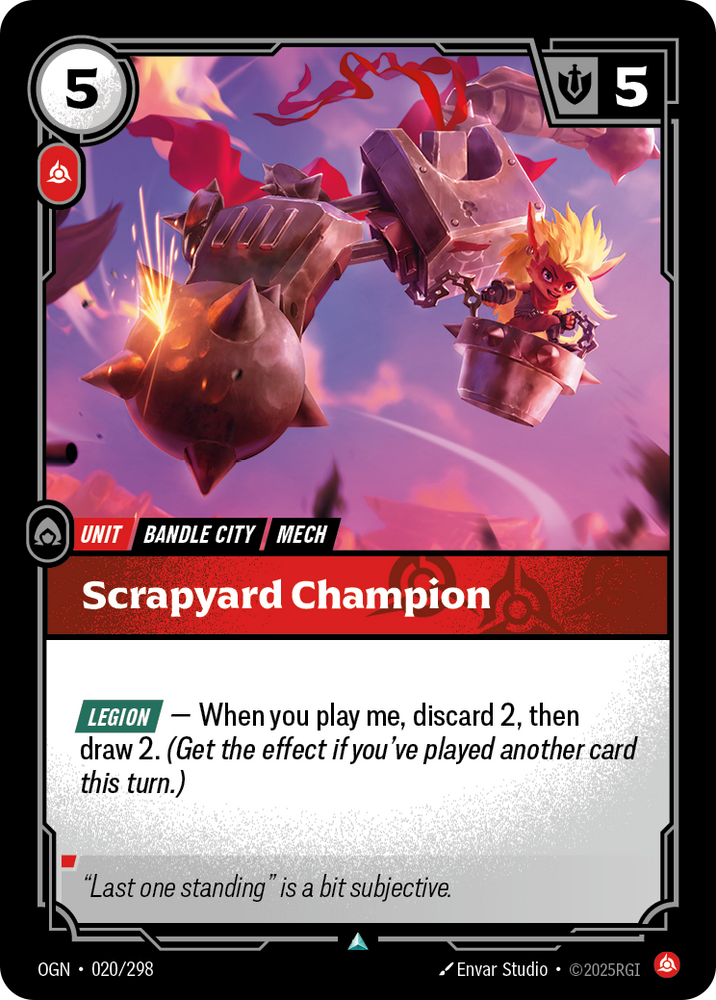 Scrapyard Champion (Foil) - Origins #20