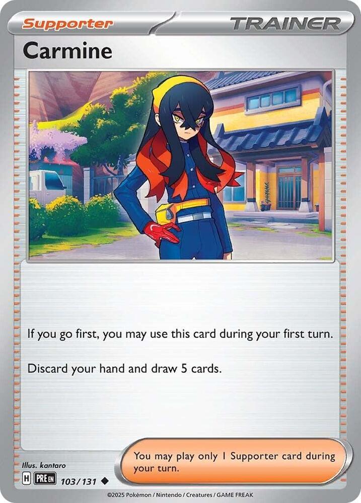 Pokemon | Carmine (103/131) [Scarlet & Violet: Prismatic Evolutions] | The Nerd Merchant