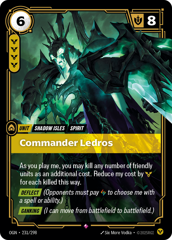 Commander Ledros (Foil) - Origins #231