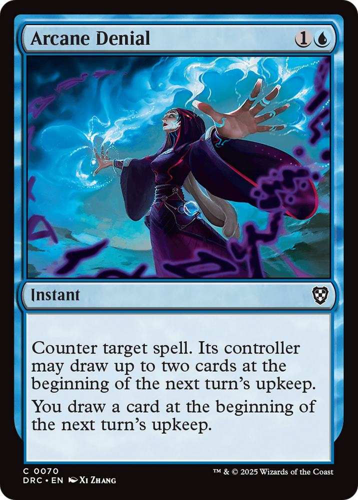 Magic | Arcane Denial [Aetherdrift Commander] | The Nerd Merchant