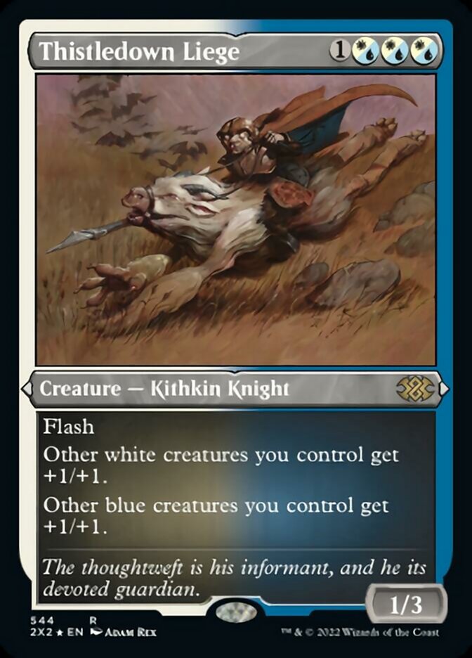 Magic | Thistledown Liege (Foil Etched) [Double Masters 2022] | The Nerd Merchant