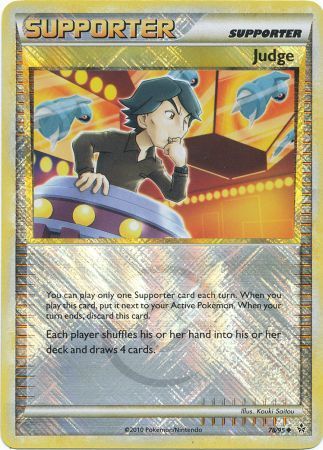 Pokemon | Judge (78/95) (League Promo) [HeartGold & SoulSilver: Unleashed] | The Nerd Merchant