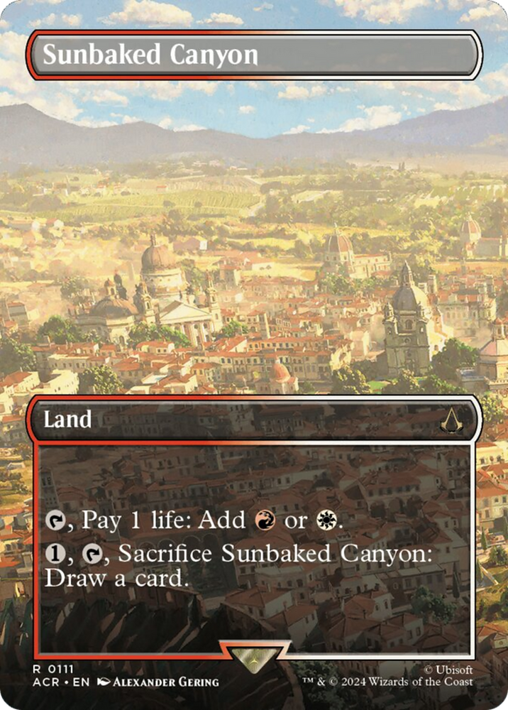 Magic | Sunbaked Canyon (Borderless) [Assassin's Creed] | The Nerd Merchant