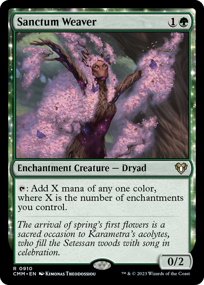 Magic | Sanctum Weaver [Commander Masters] | The Nerd Merchant