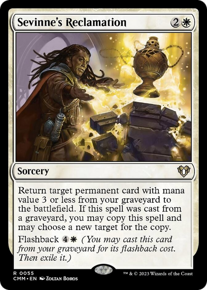 Magic | Sevinne's Reclamation [Commander Masters] | The Nerd Merchant