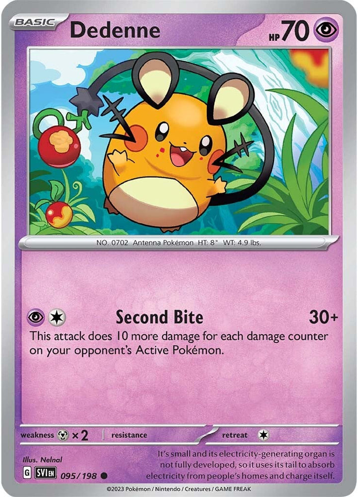 Pokemon | Dedenne (095/198) [Scarlet & Violet: Base Set] | The Nerd Merchant