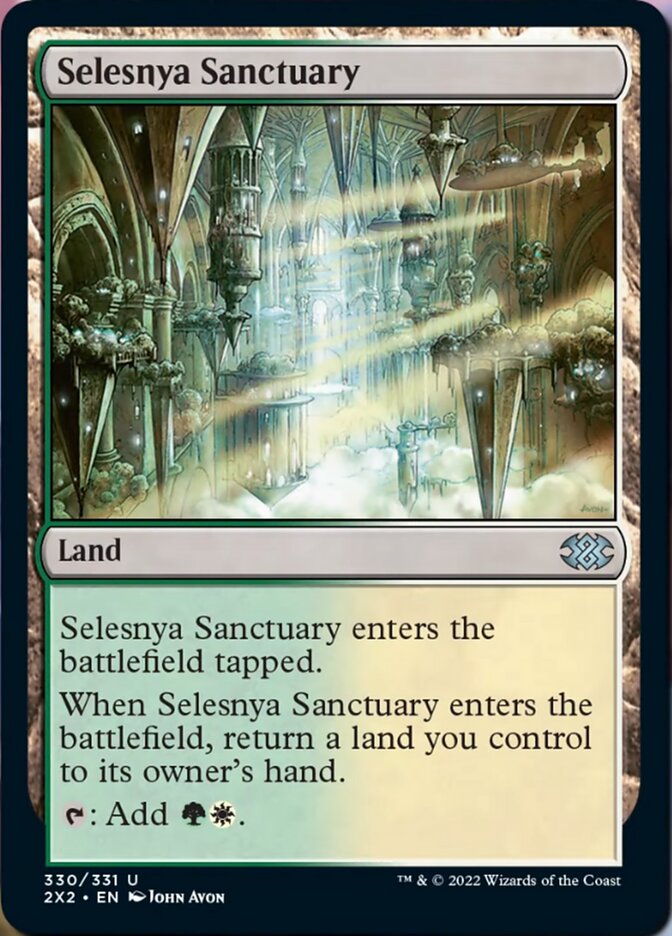Magic | Selesnya Sanctuary [Double Masters 2022] | The Nerd Merchant