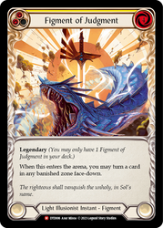 Flesh and Blood TCG | Figment of Judgment // Themis, Archangel of Judgment [DTD006] (Dusk Till Dawn) | The Nerd Merchant