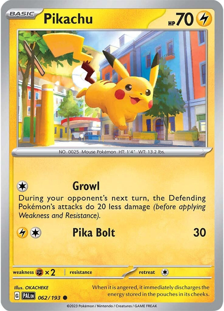 Pokemon | Pikachu (062/193) [Scarlet & Violet: Paldea Evolved] | The Nerd Merchant