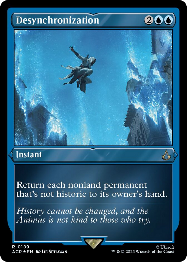 Magic | Desynchronization (Foil Etched) [Assassin's Creed] | The Nerd Merchant