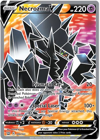 Pokemon | Necrozma V (149/163) [Sword & Shield: Battle Styles] | The Nerd Merchant