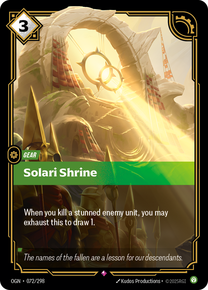 Solari Shrine (Foil) - Origins #72