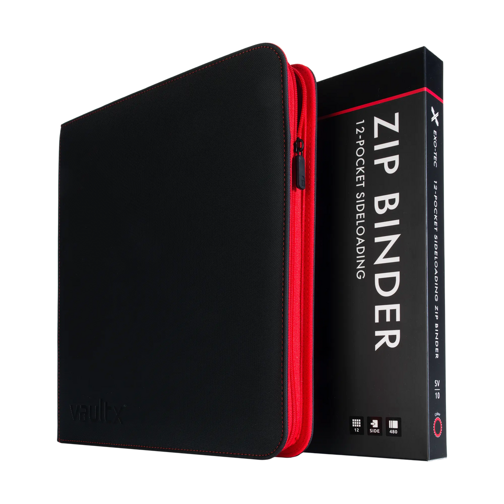 Vault X 12-Pocket Exo-Tec® Zip Binder (SV 10)