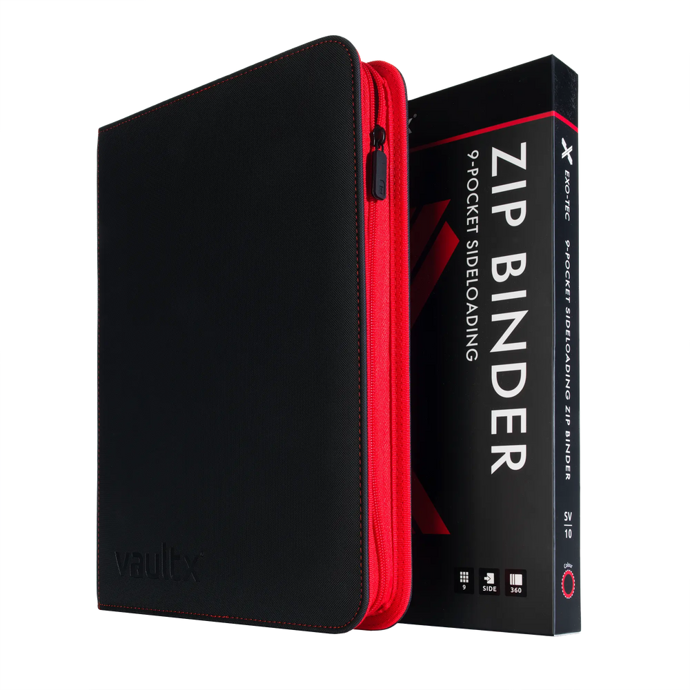Vault X 9-Pocket Exo-Tec® Zip Binder (SV 10)