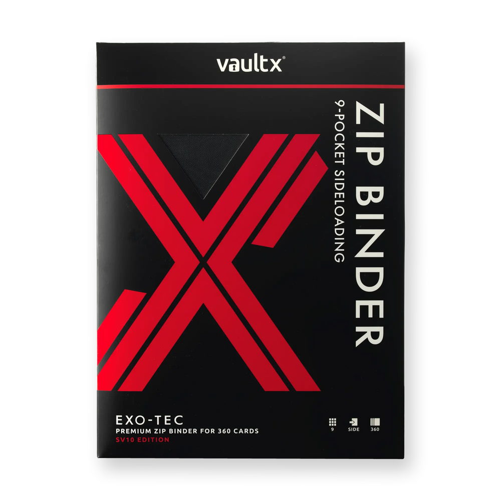 Vault X 9-Pocket Exo-Tec® Zip Binder (SV 10)