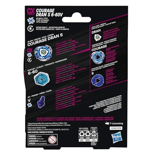 Beyblade X Courage Dran S 6-60V CX Starter Pack Set
