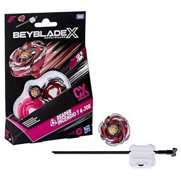 Beyblade X Reaper Incendio T 4-70K CX Starter Pack Set