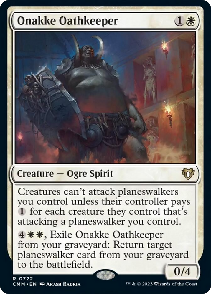 Magic | Onakke Oathkeeper [Commander Masters] | The Nerd Merchant