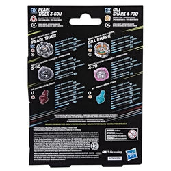 Beyblade X Gill Shark 4-70O & Pearl Tiger 3-60U Dual Pack