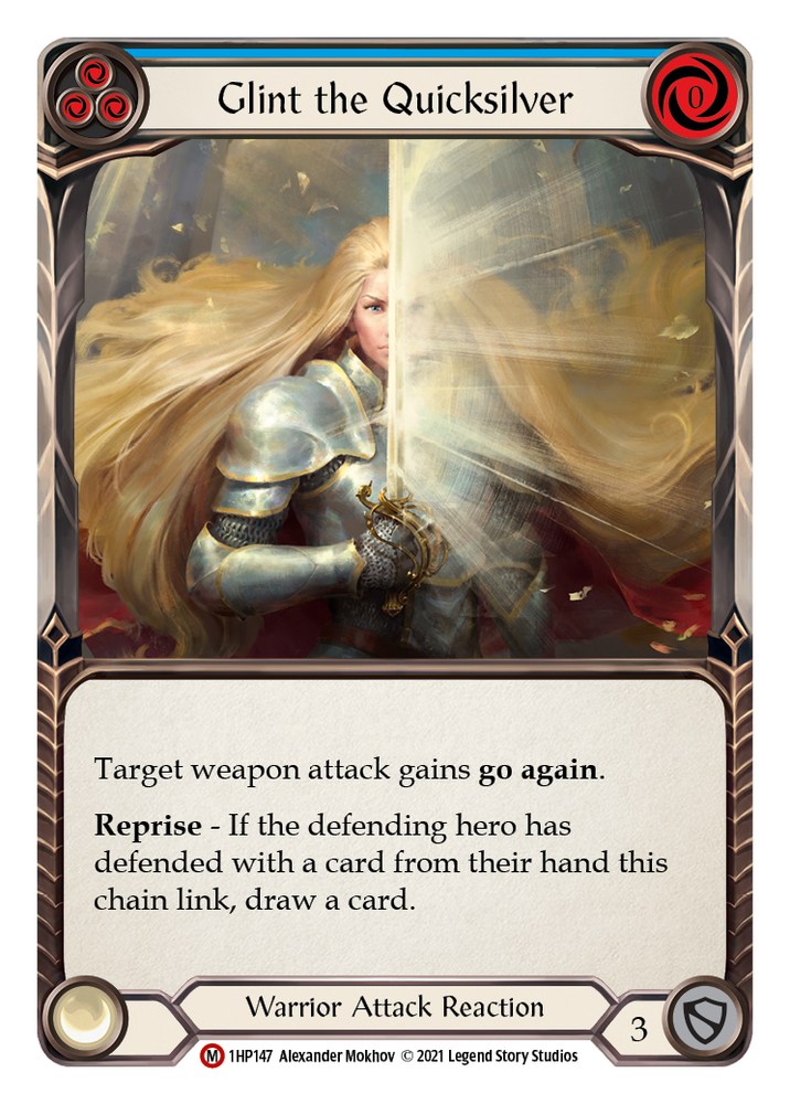 Flesh and Blood TCG | Glint the Quicksilver [1HP147] (History Pack 1) | The Nerd Merchant