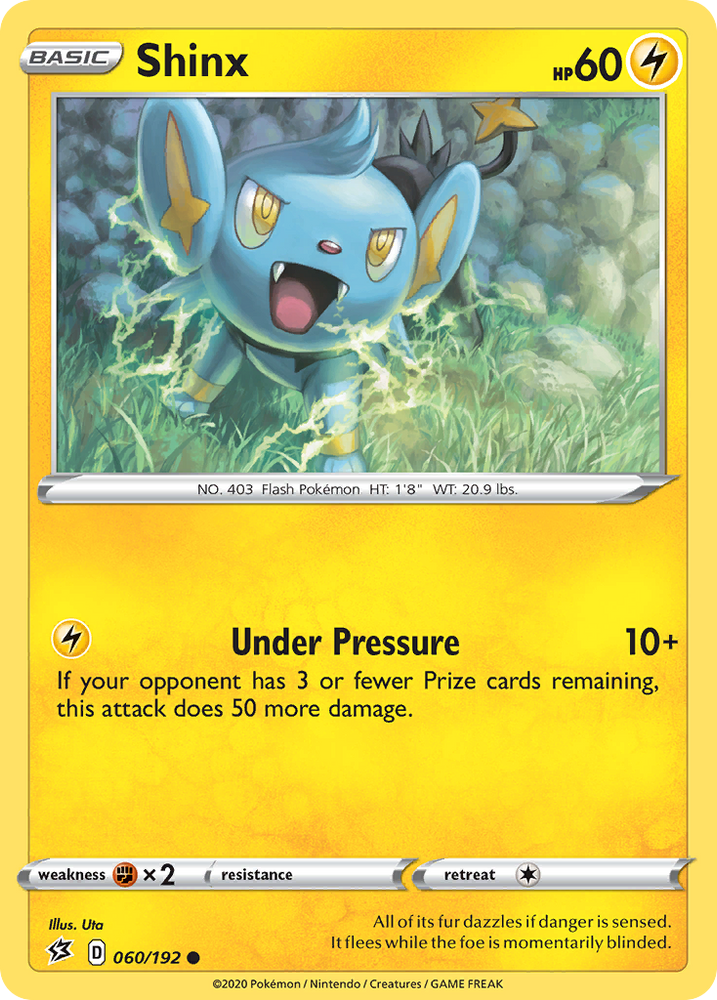 Pokemon | Shinx (060/192) [Sword & Shield: Rebel Clash] | The Nerd Merchant