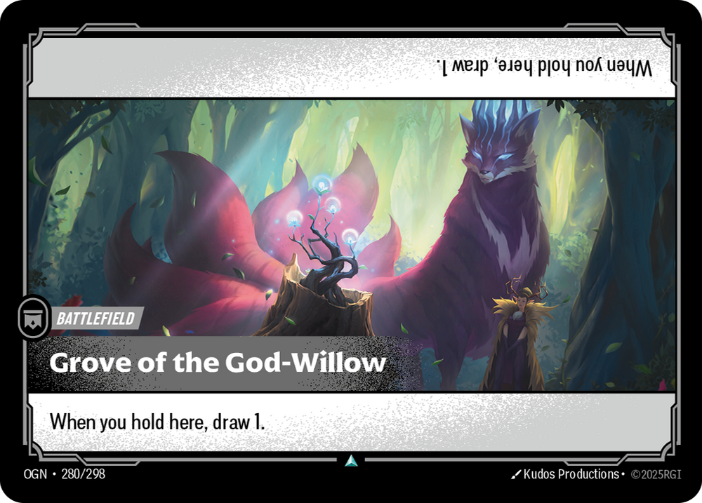 Grove of the God-Willow (Foil) - Origins #280