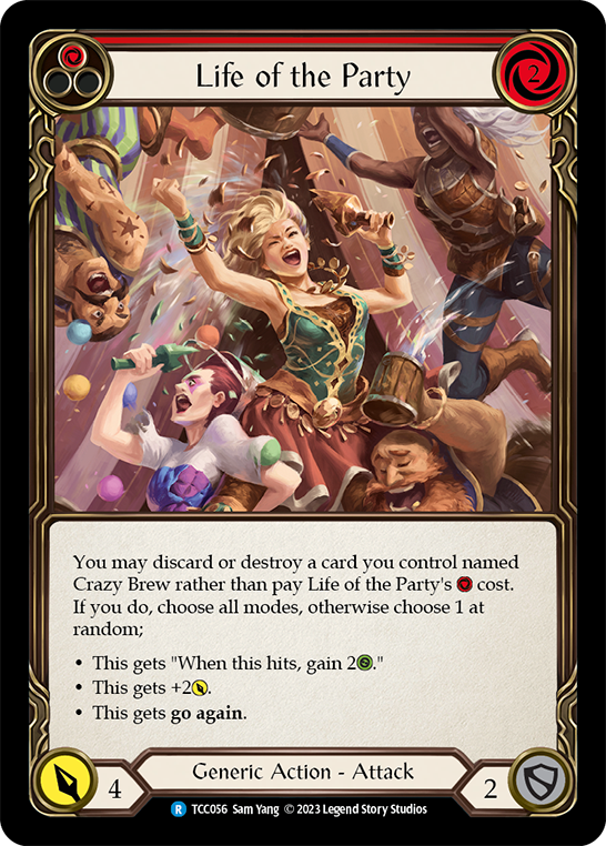 Flesh and Blood TCG | Life of the Party [TCC056] (Round the Table: TCC x LSS) | The Nerd Merchant