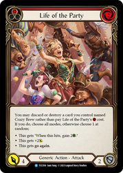 Flesh and Blood TCG | Life of the Party [TCC056] (Round the Table: TCC x LSS) | The Nerd Merchant