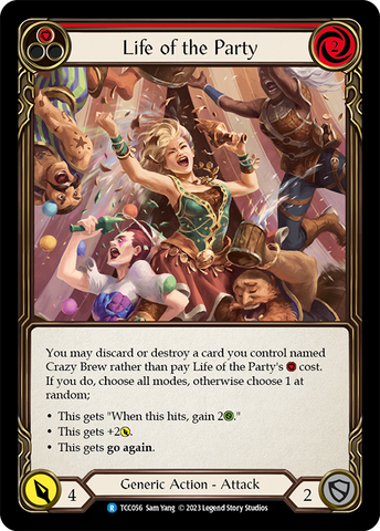 Flesh and Blood TCG | Life of the Party [TCC056] (Round the Table: TCC x LSS) | The Nerd Merchant