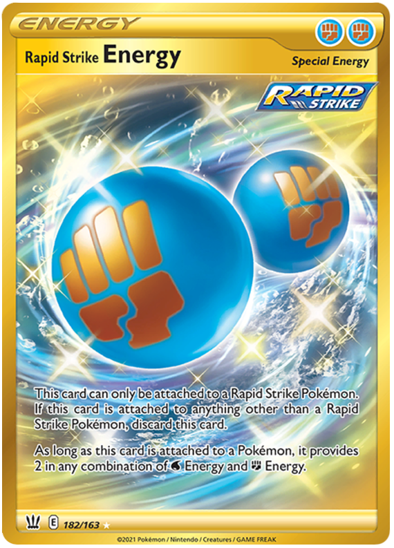Pokemon | Rapid Strike Energy (182/163) [Sword & Shield: Battle Styles] | The Nerd Merchant
