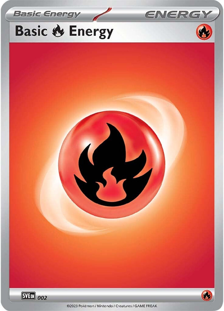 Pokemon | Fire Energy (002) [Scarlet & Violet: Base Set] | The Nerd Merchant