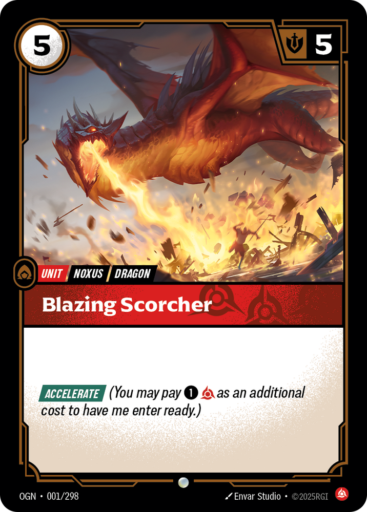 Blazing Scorcher - Origins #1