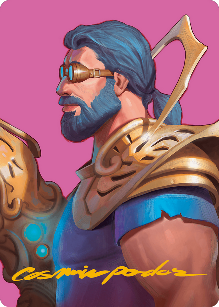 Magic | Satya, Aetherflux Genius Art Card (Gold-Stamped Signature) [Modern Horizons 3 Art Series] | The Nerd Merchant