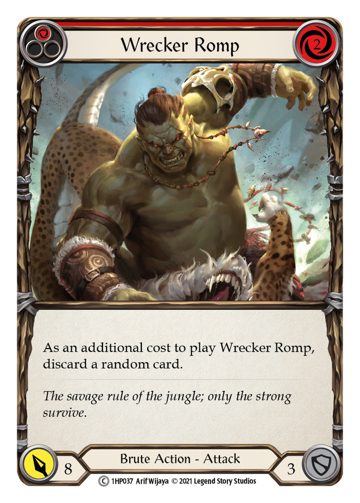 Flesh and Blood TCG | Wrecker Romp (Red) [1HP037] (History Pack 1) | The Nerd Merchant