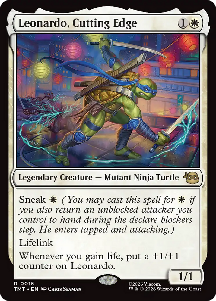 Magic | Leonardo, Cutting Edge [Teenage Mutant Ninja Turtles] | The Nerd Merchant