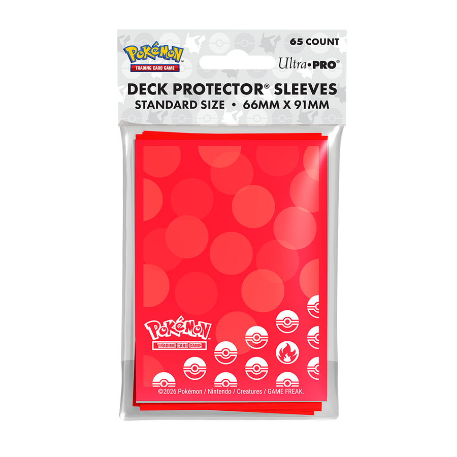 Energy - Fire Type 65ct DECK PROTECTOR® Sleeves for Pokémon