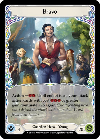Flesh and Blood TCG | Bravo // Dorinthea Ironsong [WTR039 // WTR113] (Welcome to Rathe Unlimited) | The Nerd Merchant