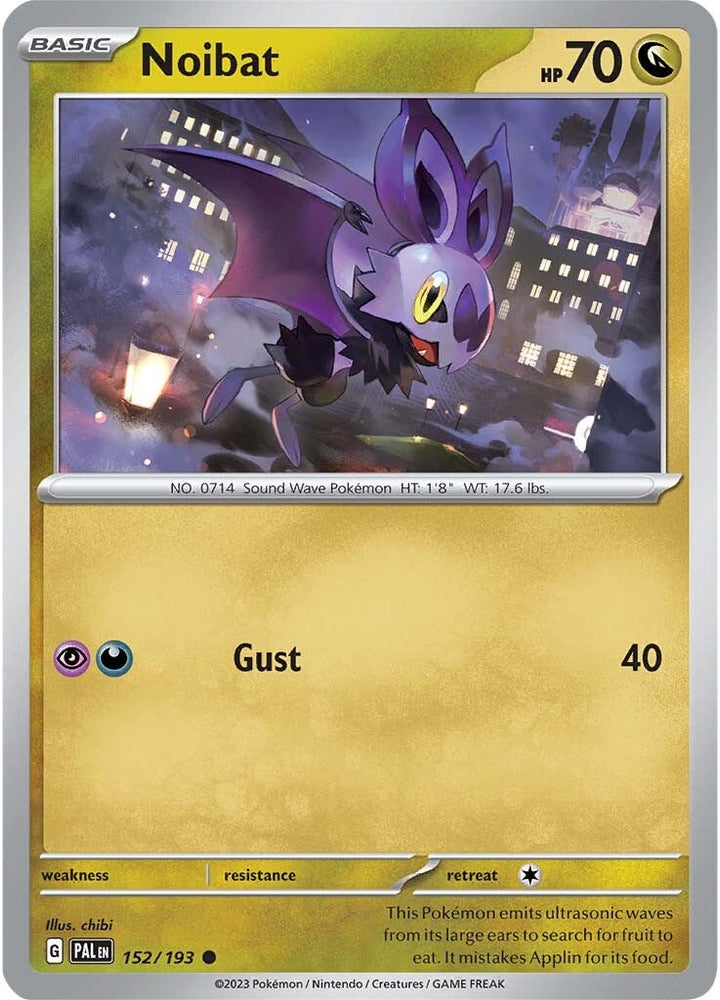 Pokemon | Noibat (152/193) [Scarlet & Violet: Paldea Evolved] | The Nerd Merchant