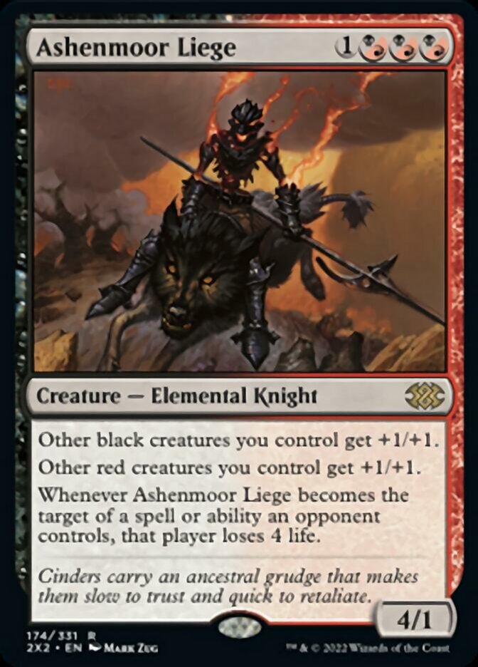 Magic | Ashenmoor Liege [Double Masters 2022] | The Nerd Merchant