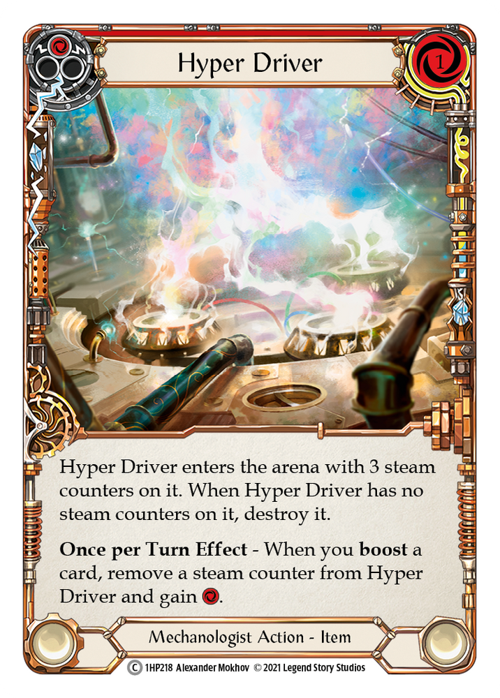 Flesh and Blood TCG | Hyper Driver [1HP218] (History Pack 1) | The Nerd Merchant
