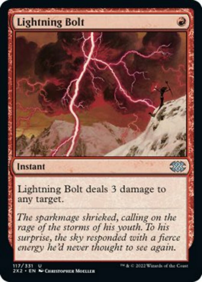 Magic | Lightning Bolt [Double Masters 2022] | The Nerd Merchant