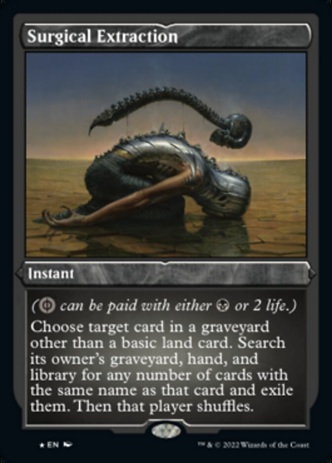 Magic | Surgical Extraction (Foil Etched) [Double Masters 2022] | The Nerd Merchant